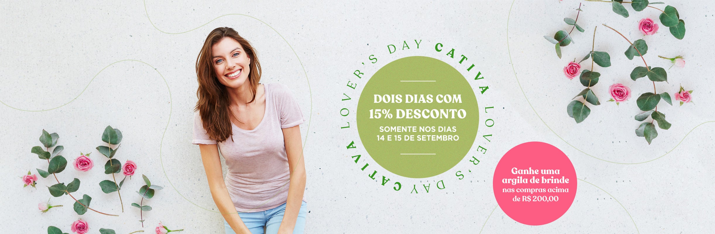 Cativa Lover's Day — Campanha promocional
